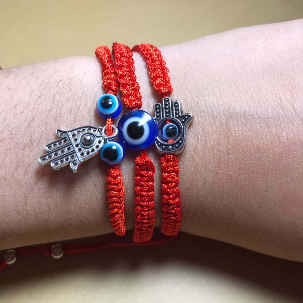 Evil eye bracelets 2pack they protect you from negative energy. - Picture 1 of 2